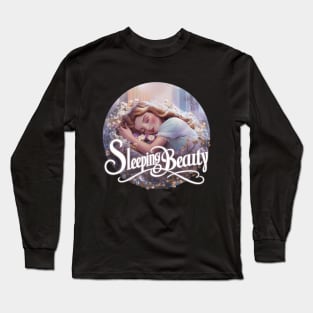 Sleeping Beauty Design Long Sleeve T-Shirt